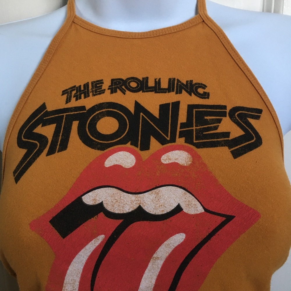 SOLD: Rolling Stones Halter Top